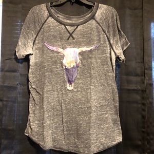 scenic longhorn tee